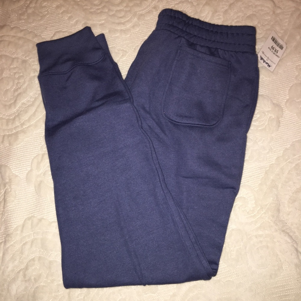 soft blue jogger/sweatpants